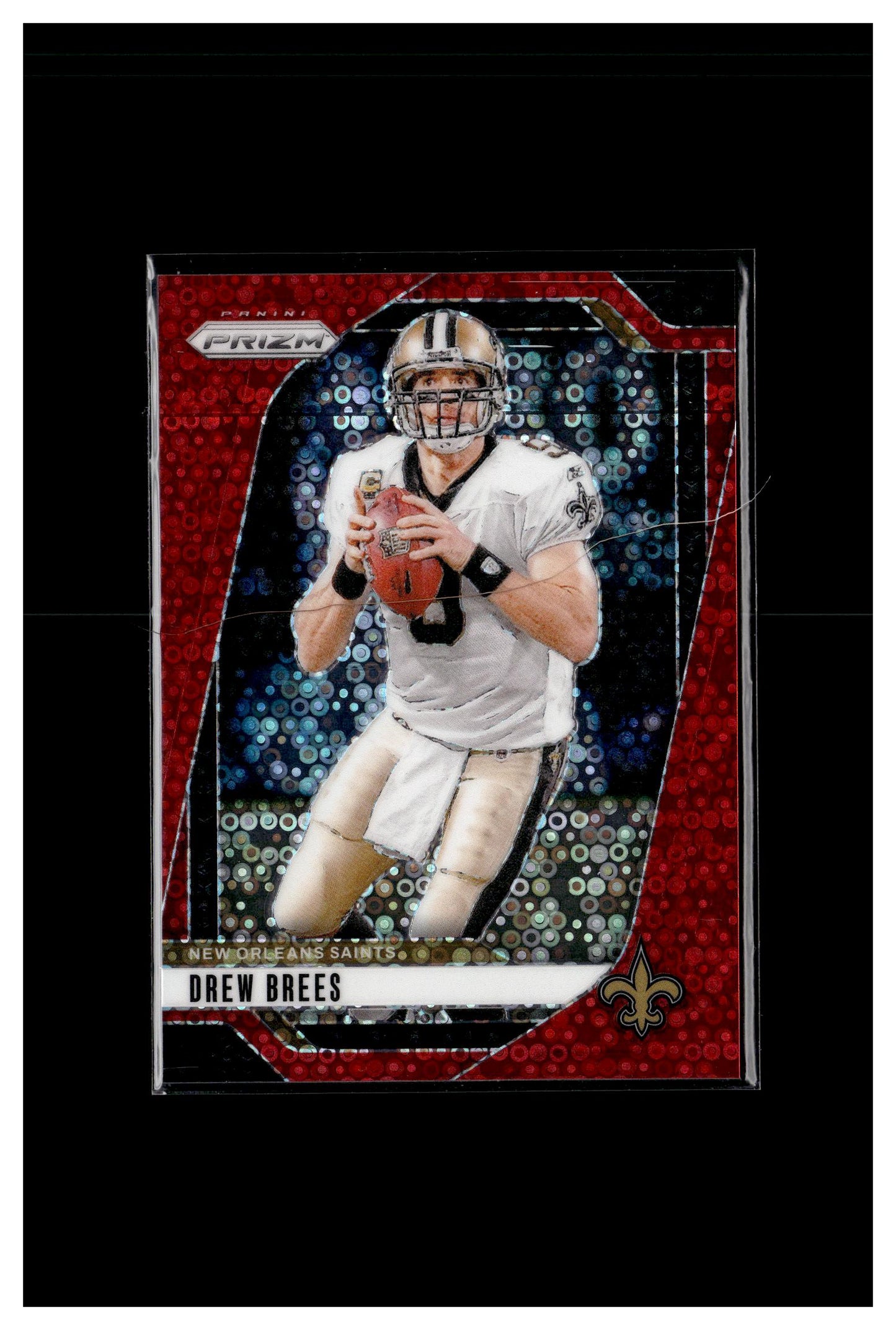 2024 Panini Prizm #209 Drew Brees No Huddle Red #/75