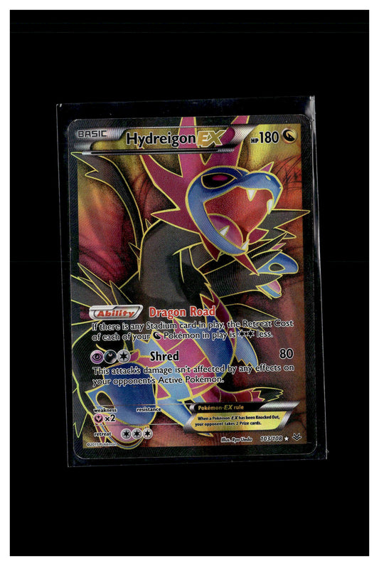 XY - Roaring Skies #103/108 Hydreigon EX (103 Full Art)
