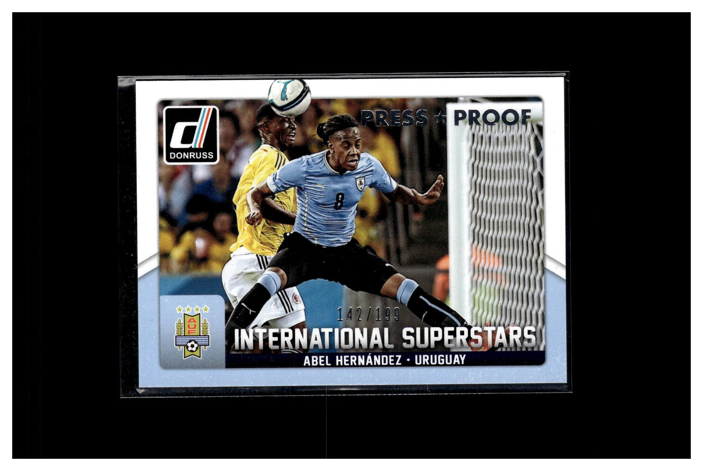 2015 Donruss #52 Abel Hernandez Silver Press Proof #/199