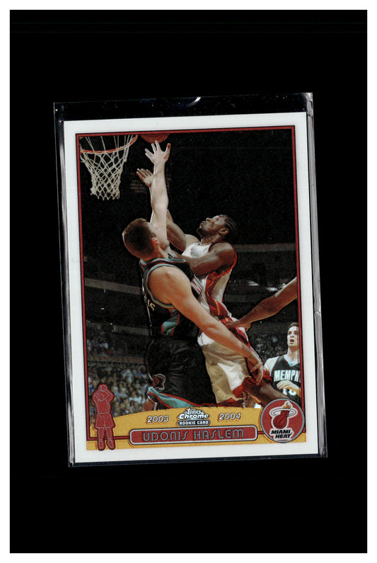 2003-04 Topps Chrome #164 Udonis Haslem Refractors