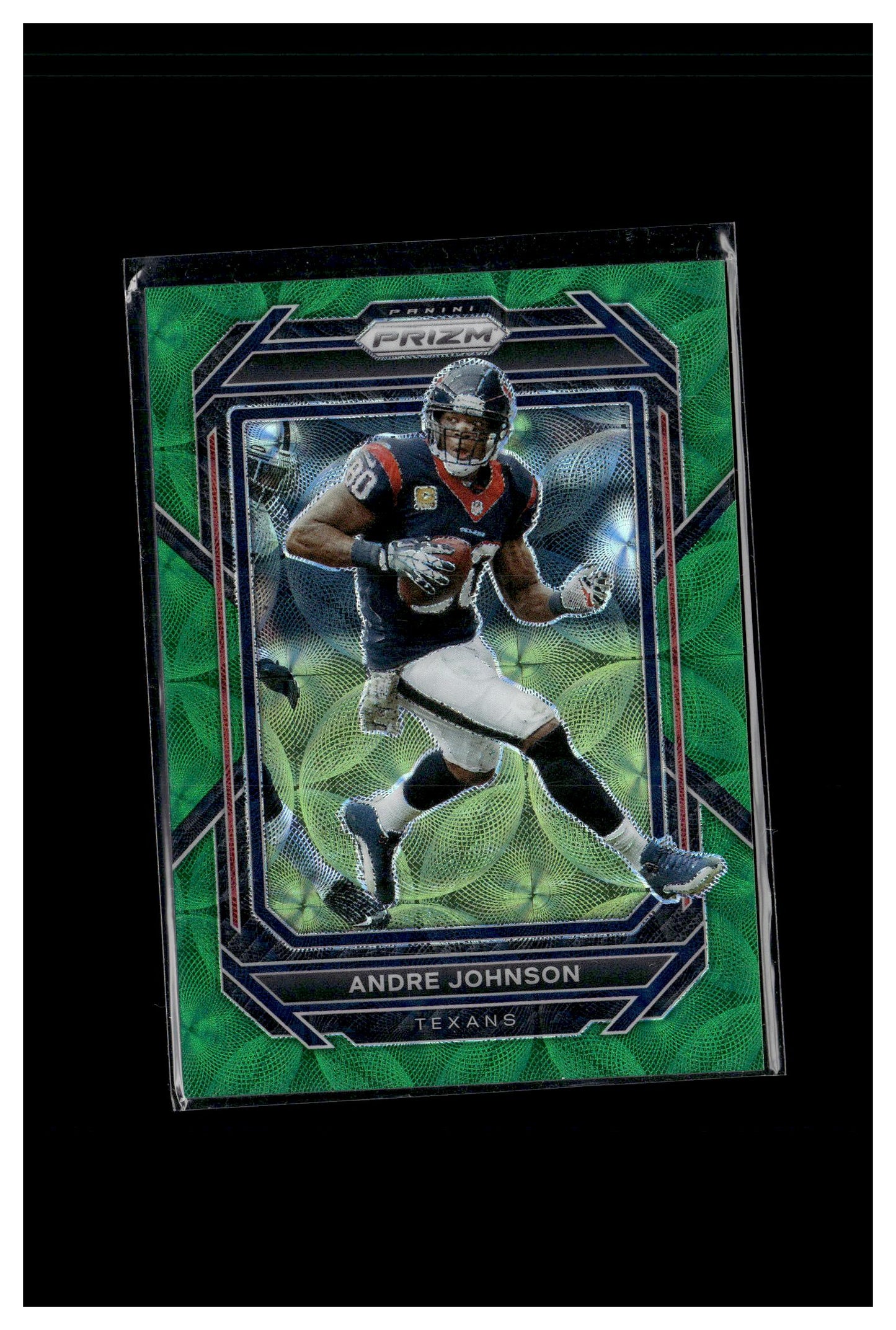 2022 Panini Prizm #120 Andre Johnson Green Scope #/75
