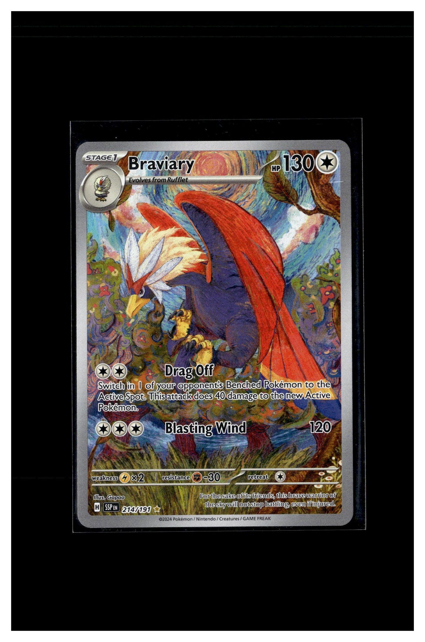 SV08: Surging Sparks #214/191 Braviary