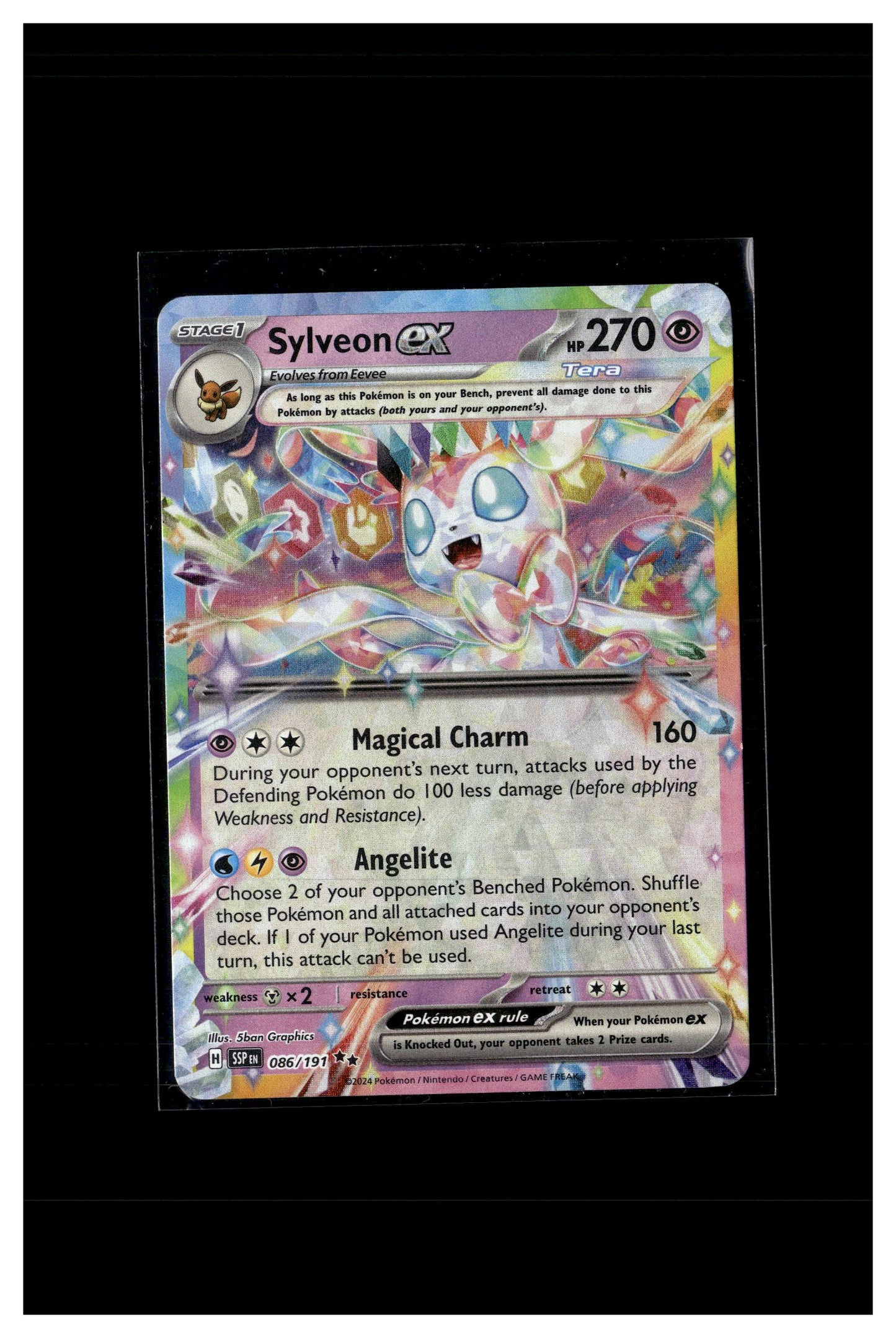 SV08: Surging Sparks #086/191 Sylveon ex