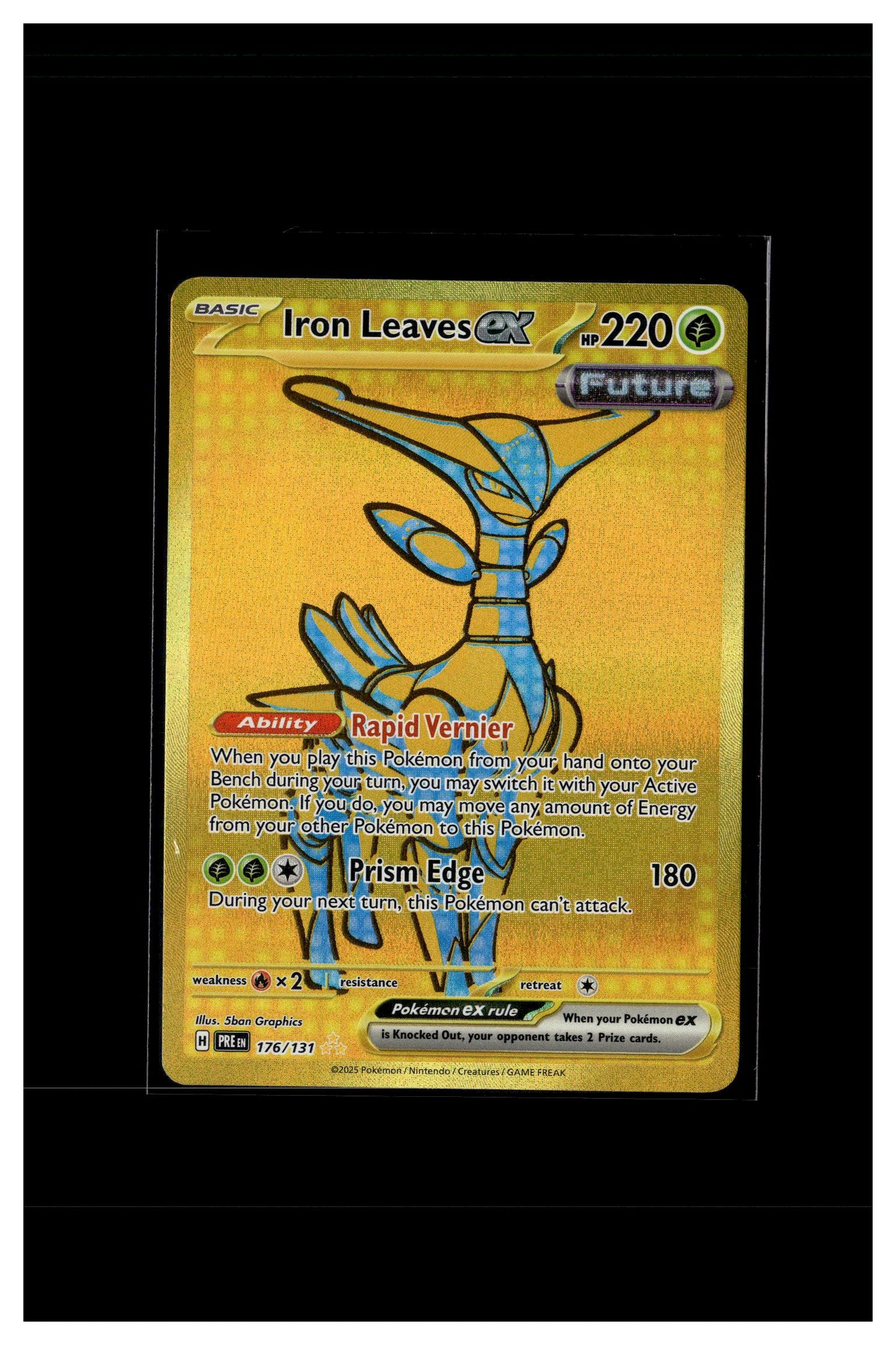 SV05: Temporal Forces #213/162 Iron Leaves ex