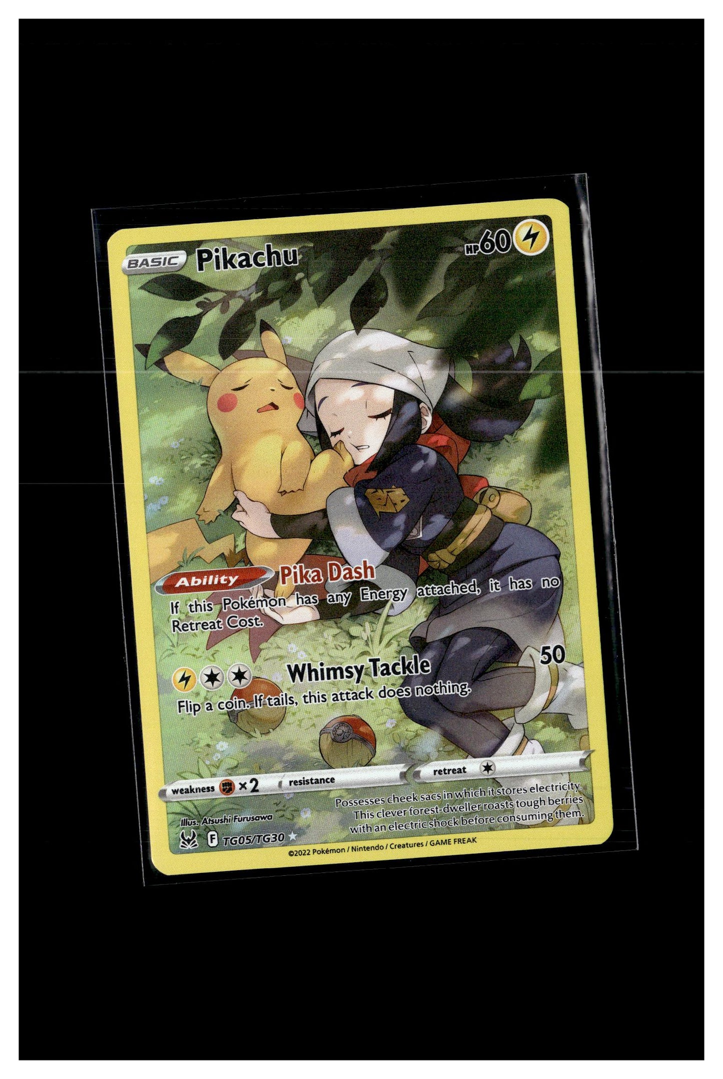 SWSH11: Lost Origin Trainer Gallery #TG05/TG30 Pikachu 4