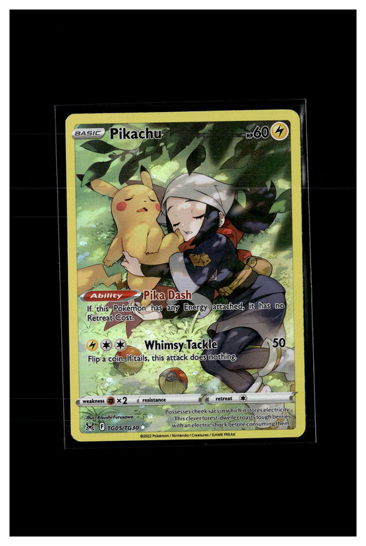 SWSH11: Lost Origin Trainer Gallery #TG05/TG30 Pikachu 3