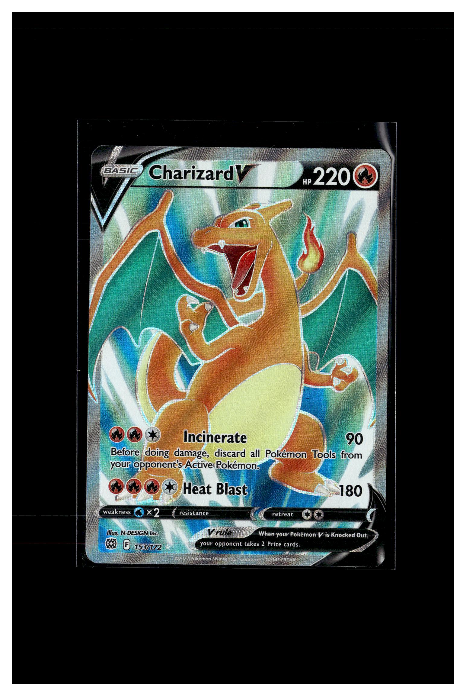 SWSH09: Brilliant Stars #153/172 Charizard V (Full Art)