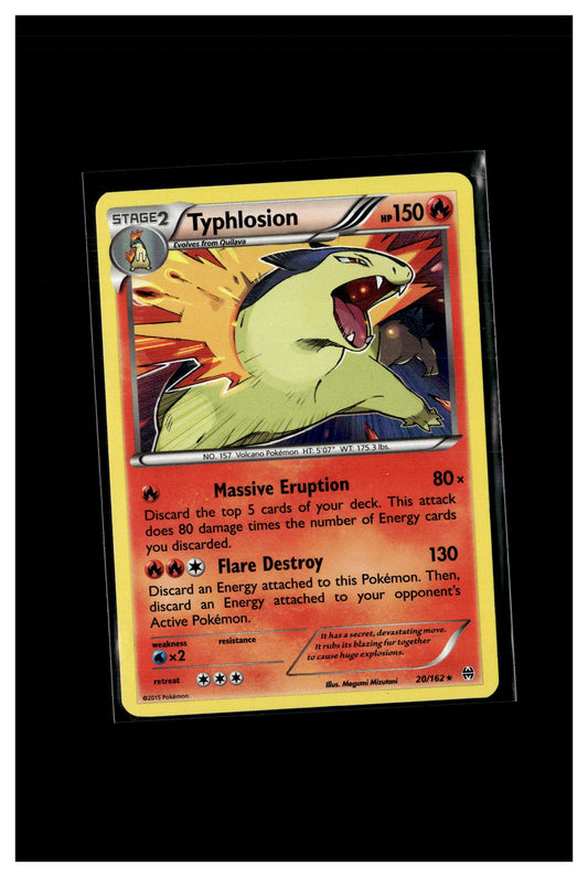 XY - BREAKthrough #20/162 Typhlosion Holo