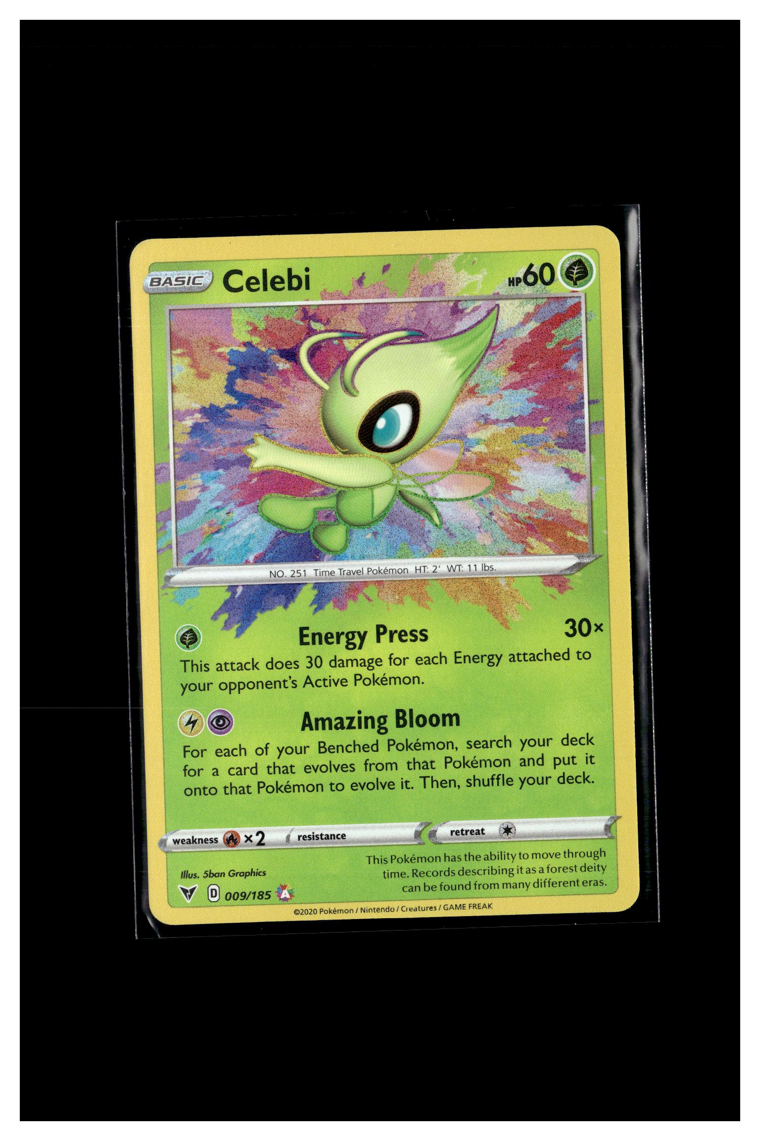 SWSH04: Vivid Voltage #009/185 Celebi