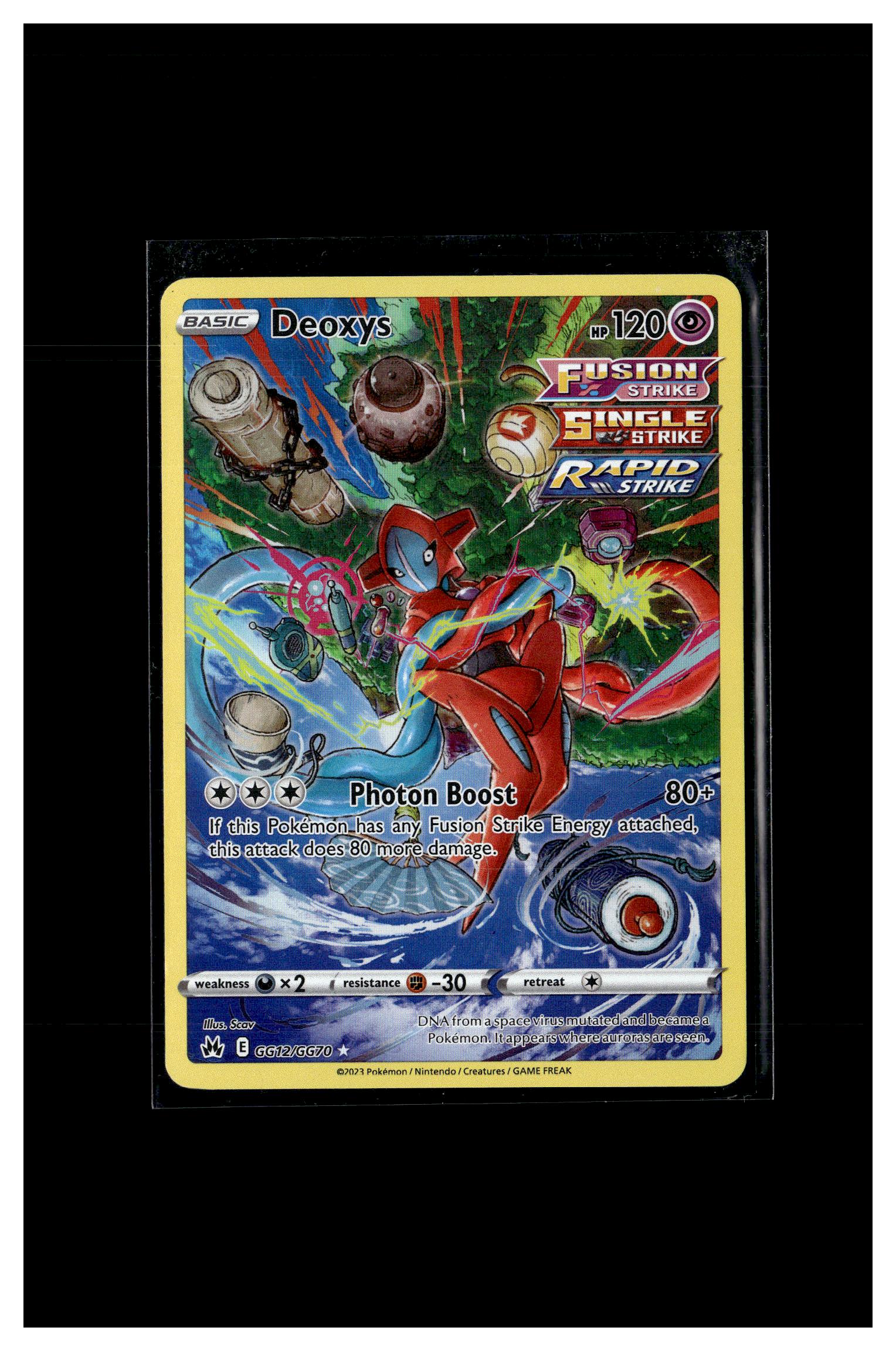 Crown Zenith: Galarian Gallery #GG12/GG70 Deoxys