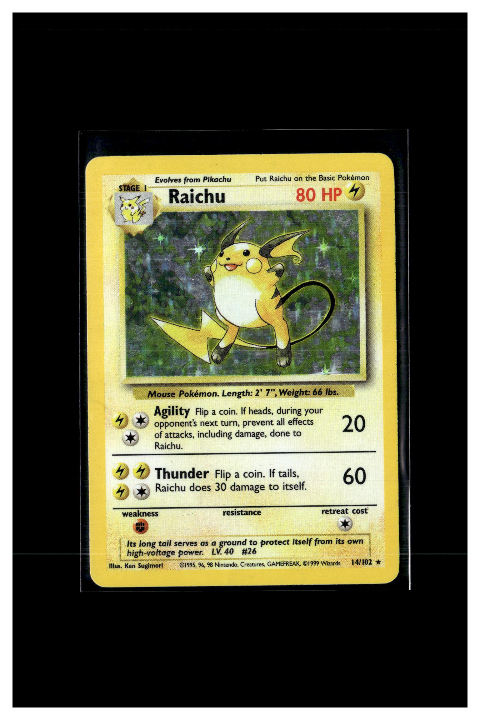 Base Set #014/102 Raichu