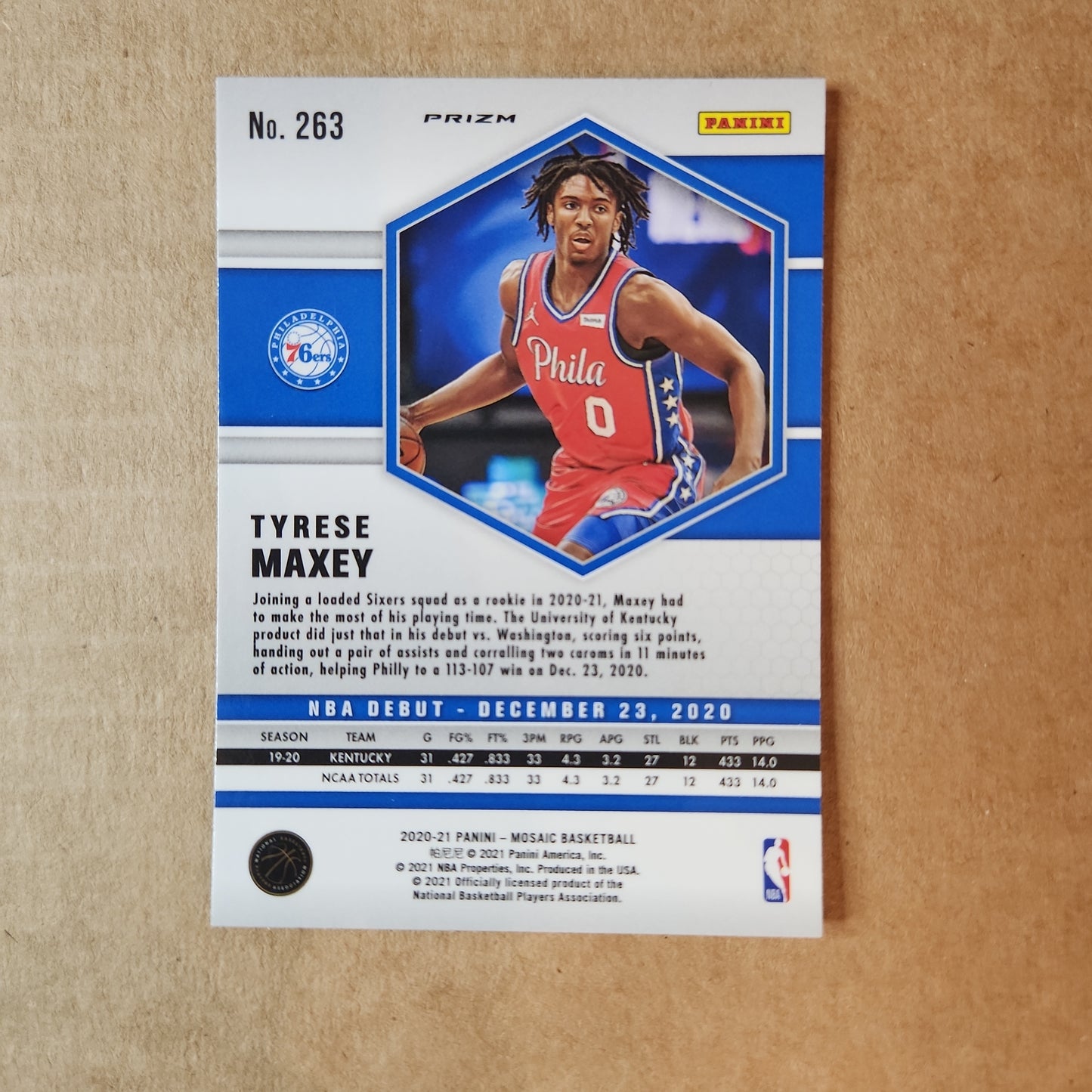 Tyrese Maxey Orange Reactive RC