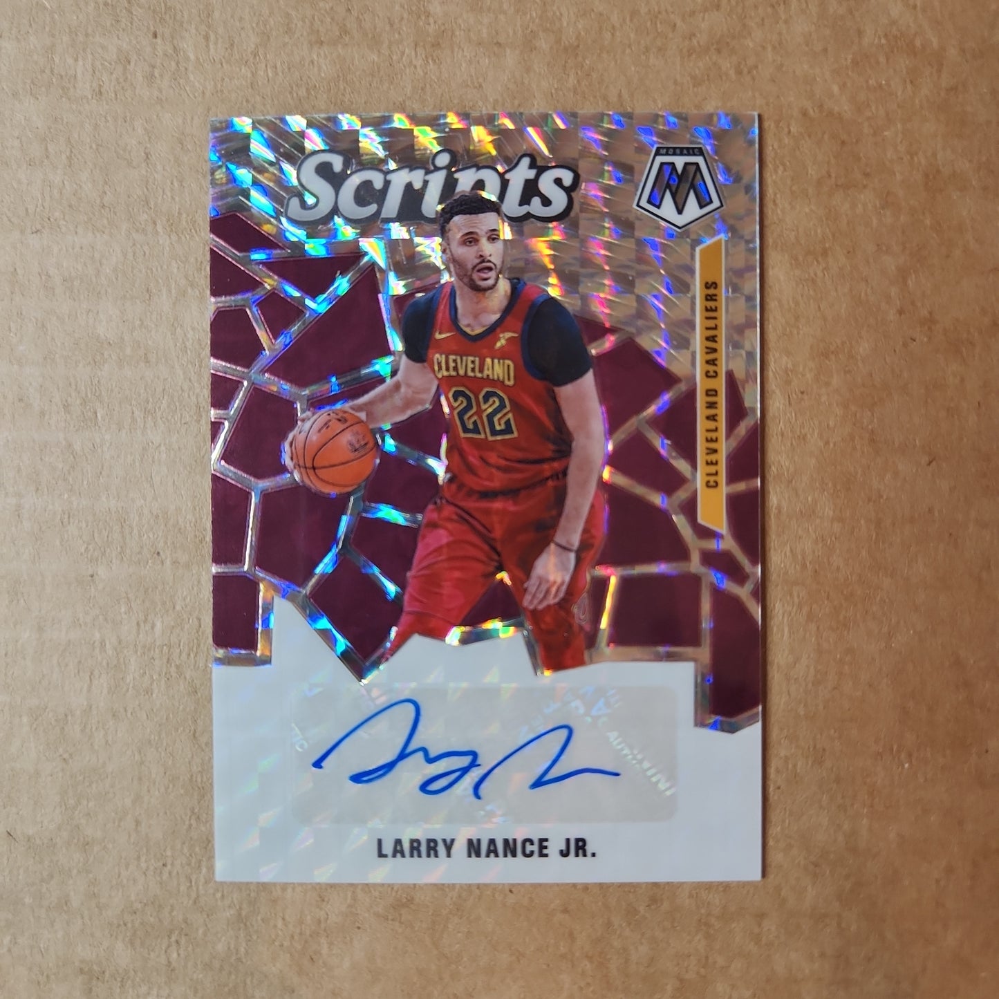 2019 Larry Nance Auto Scripts (100 Points)