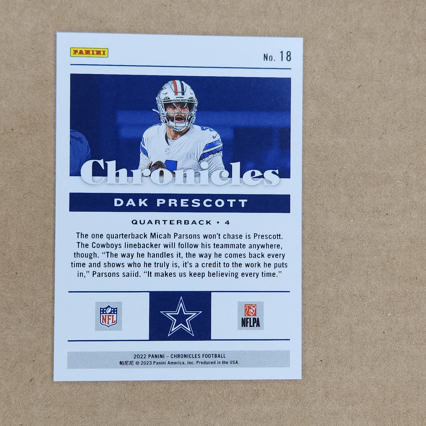 Dak Prescott Chronicles /99