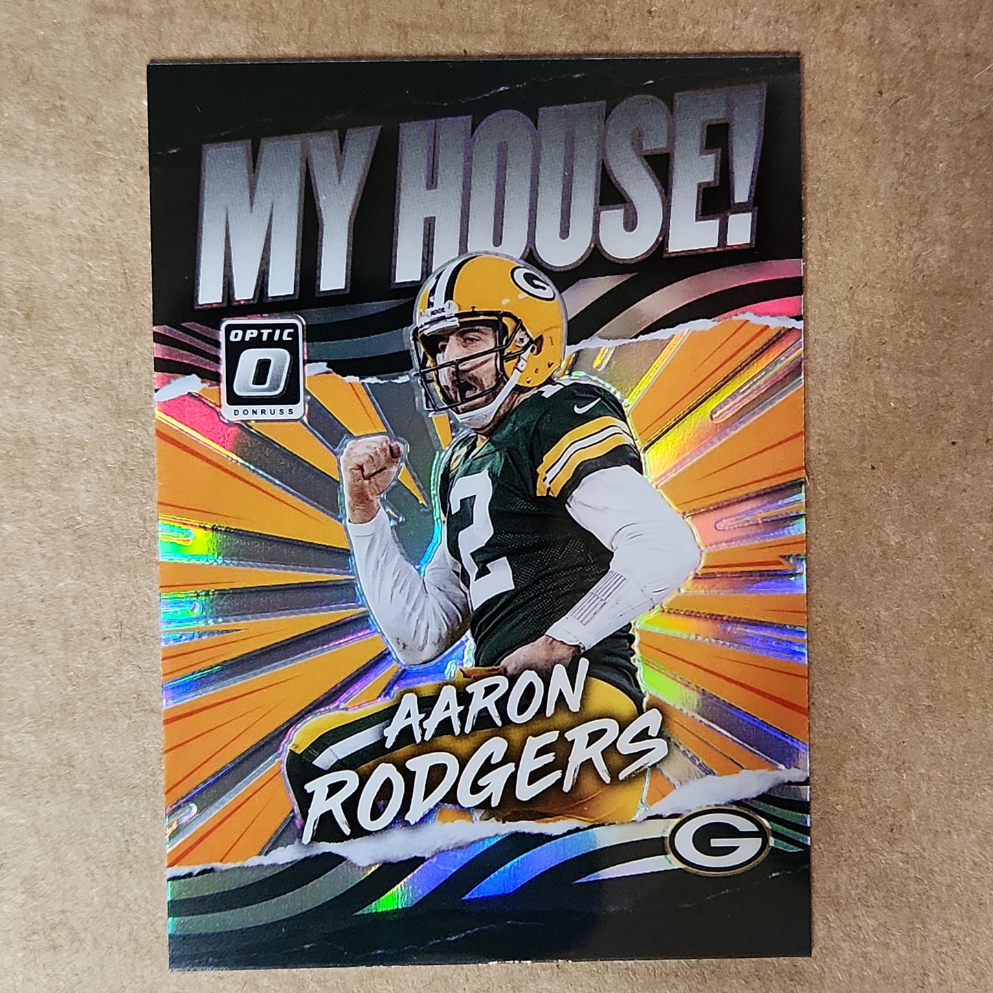 Aaron Rodgers My House Silver