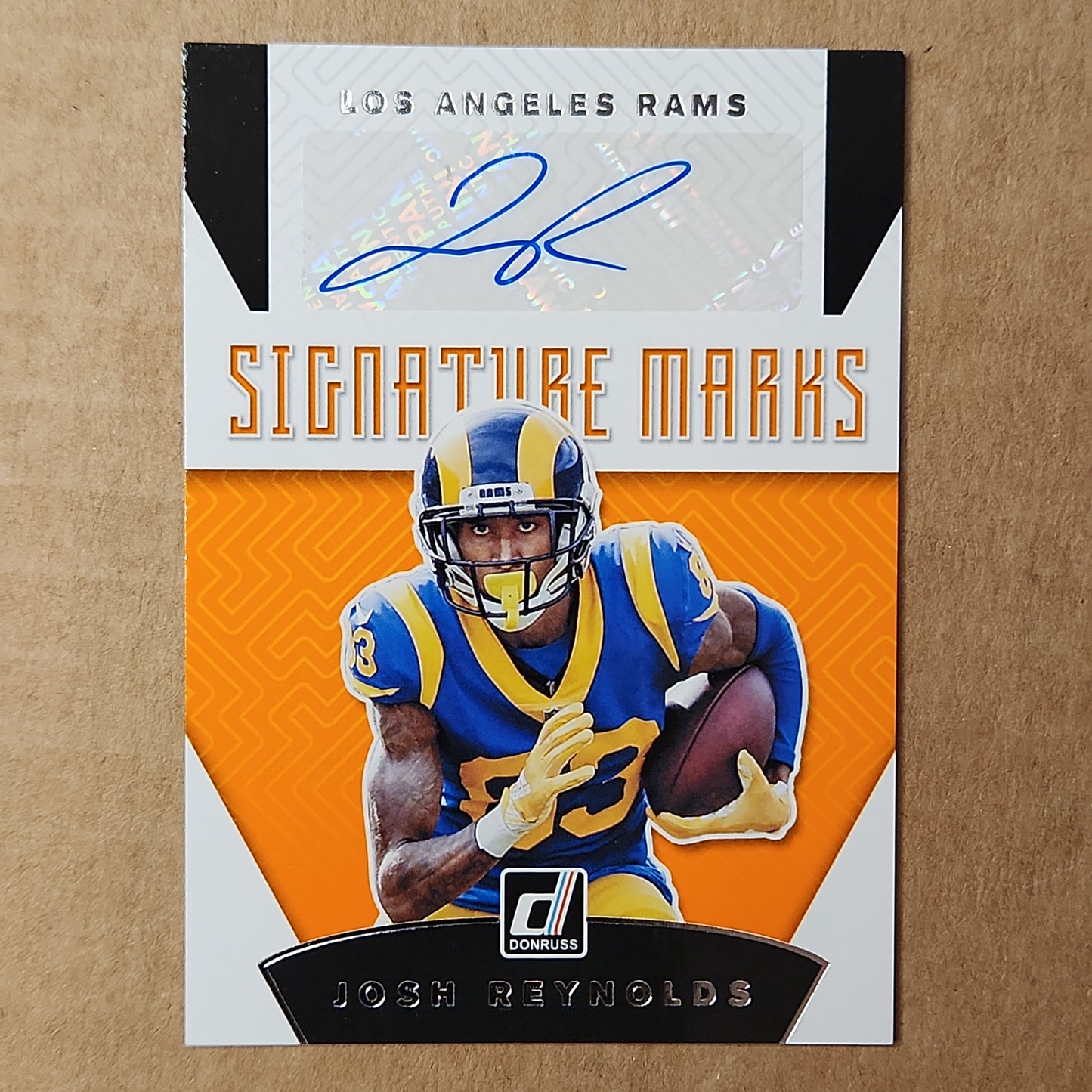 2019 Panini Donruss Signature Marks Josh Reynolds #SM-40 Auto