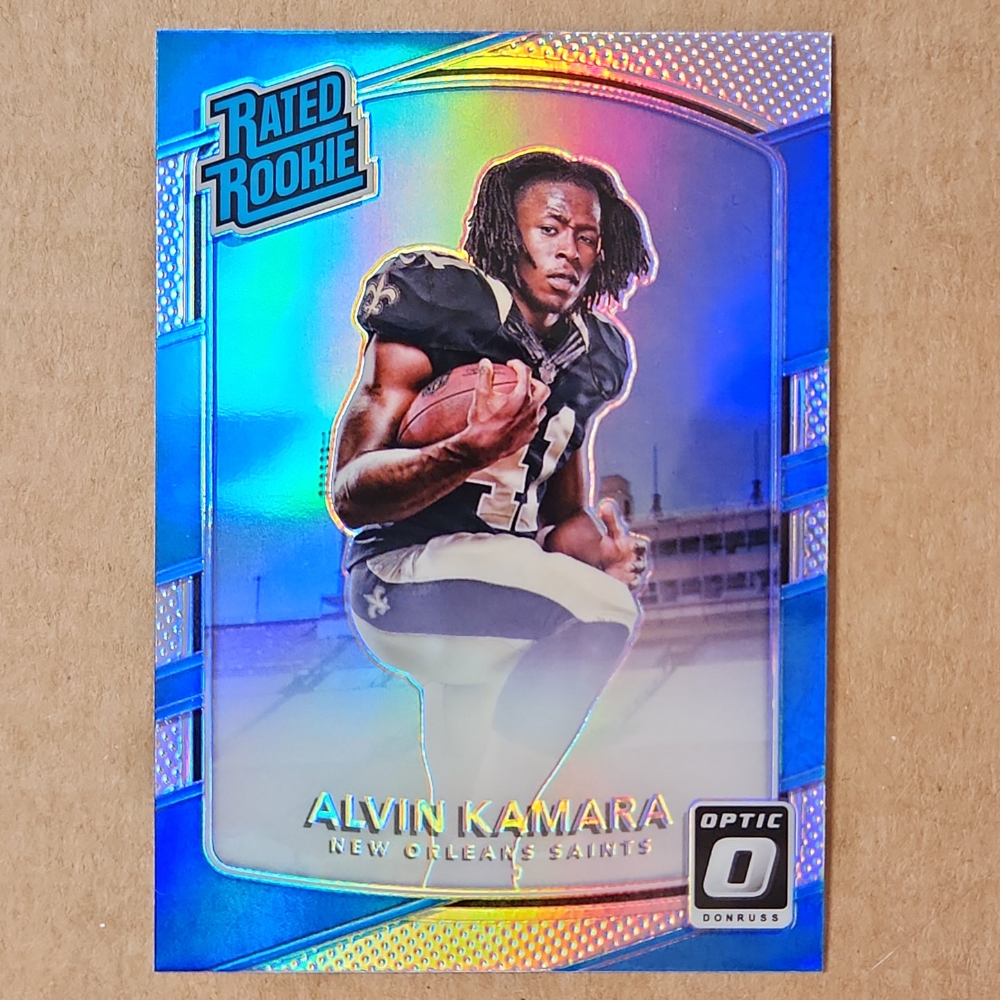 2017 Donruss Optic Alvin Kamara Holo