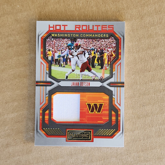 Jahan Dotson Hot Routes Patch 35/99