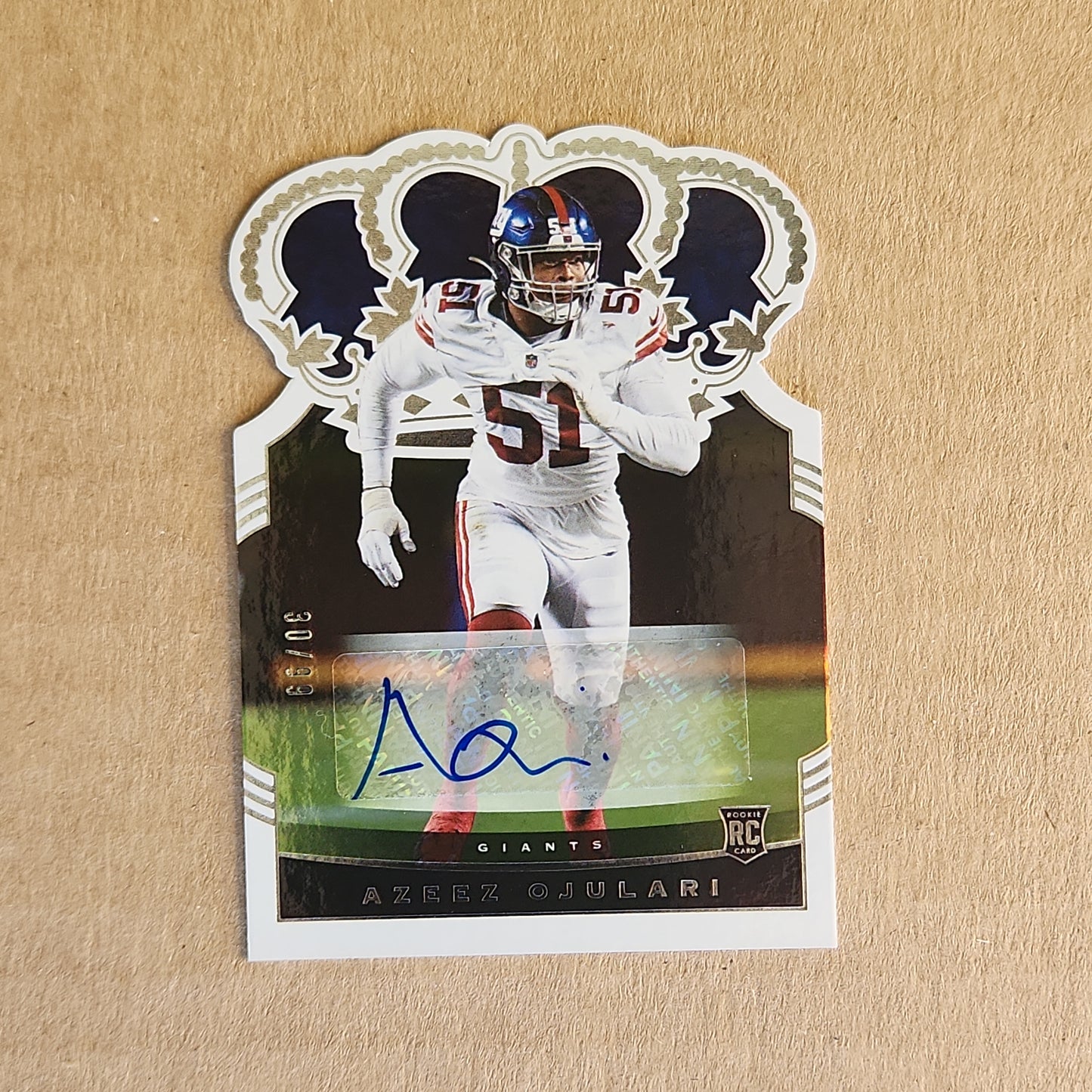 Azeez Ojulari Crown Royale Auto 30/99