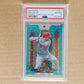 Mike Trout Stained Glass Teal Wave PSA 10