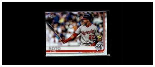 2019 Topps #213 Juan Soto REFRACTOR