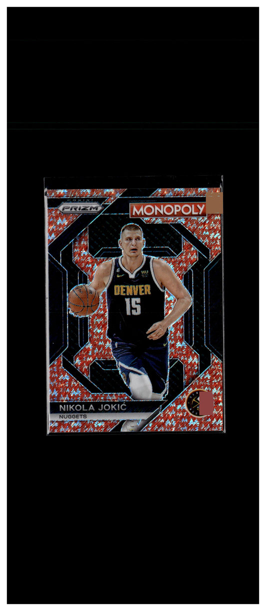 2023 Prizm Monopoly #PS1 Nikola Jokic All-Star Red Millionaire #/100