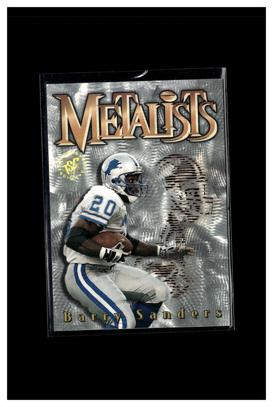 1995 Stadium Club #M2 Barry Sanders Metalists Members Only