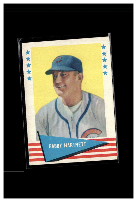 1961 Fleer Baseball Greats (F418-3) #41 Gabby Hartnett