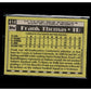 1990 Topps #414a Frank Thomas Rookie