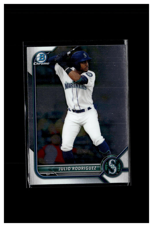 2022 Bowman #BCP-45 Julio Rodriguez Chrome Prospects 1