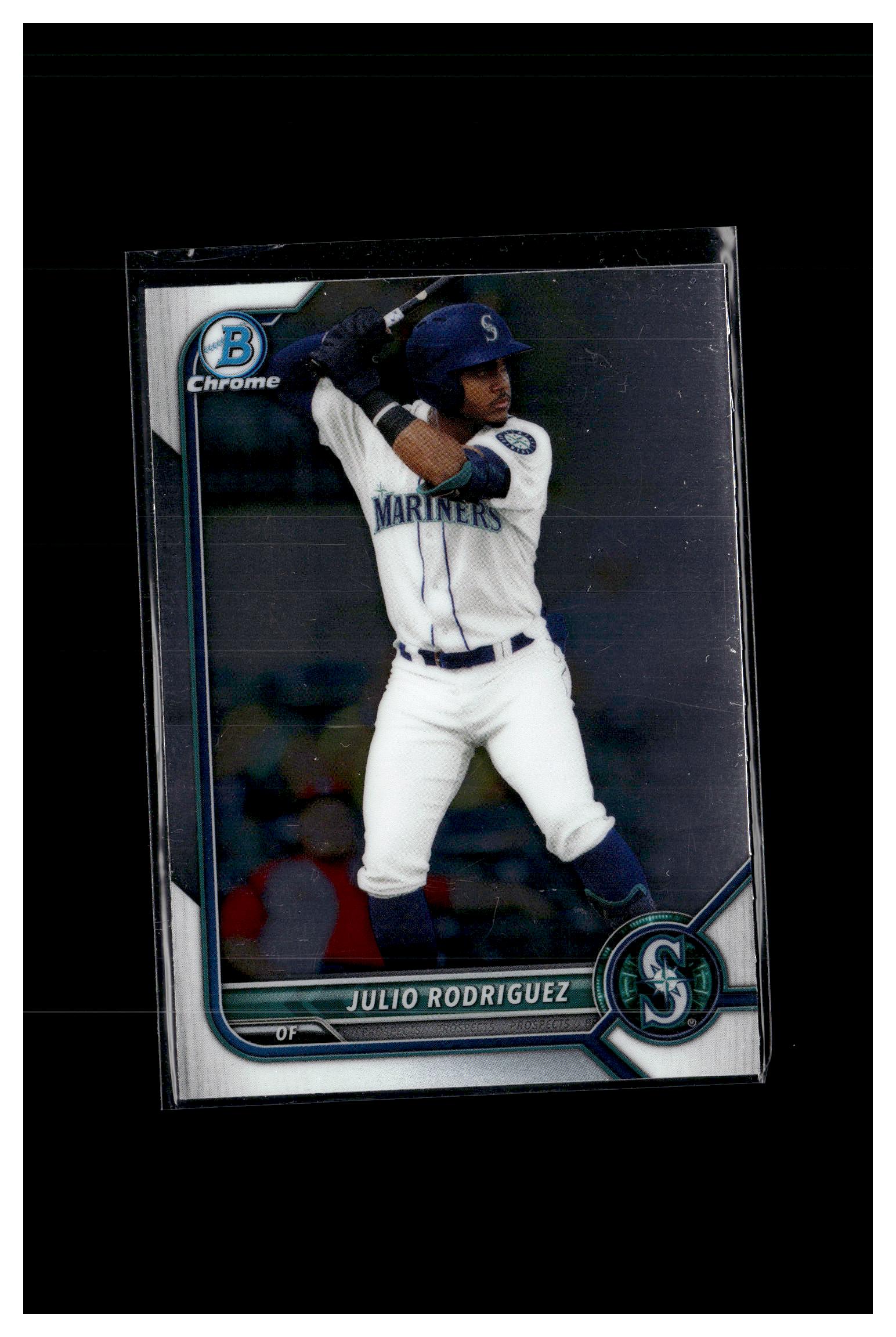 2022 Bowman #BCP-45 Julio Rodriguez Chrome Prospects 2