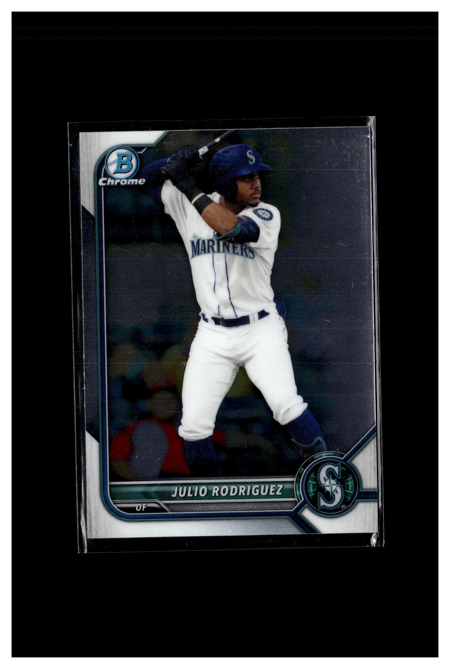 2022 Bowman #BCP-45 Julio Rodriguez Chrome Prospects 3