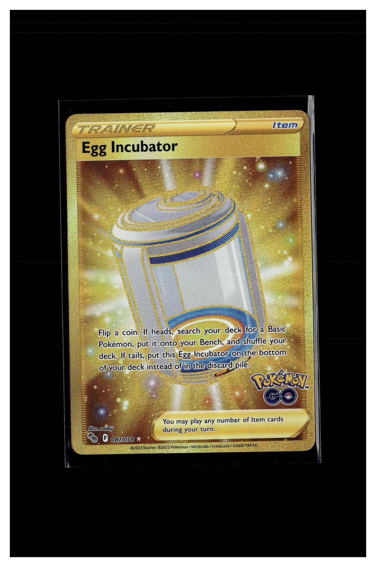 Pokemon GO #087/078 Egg Incubator (Secret)