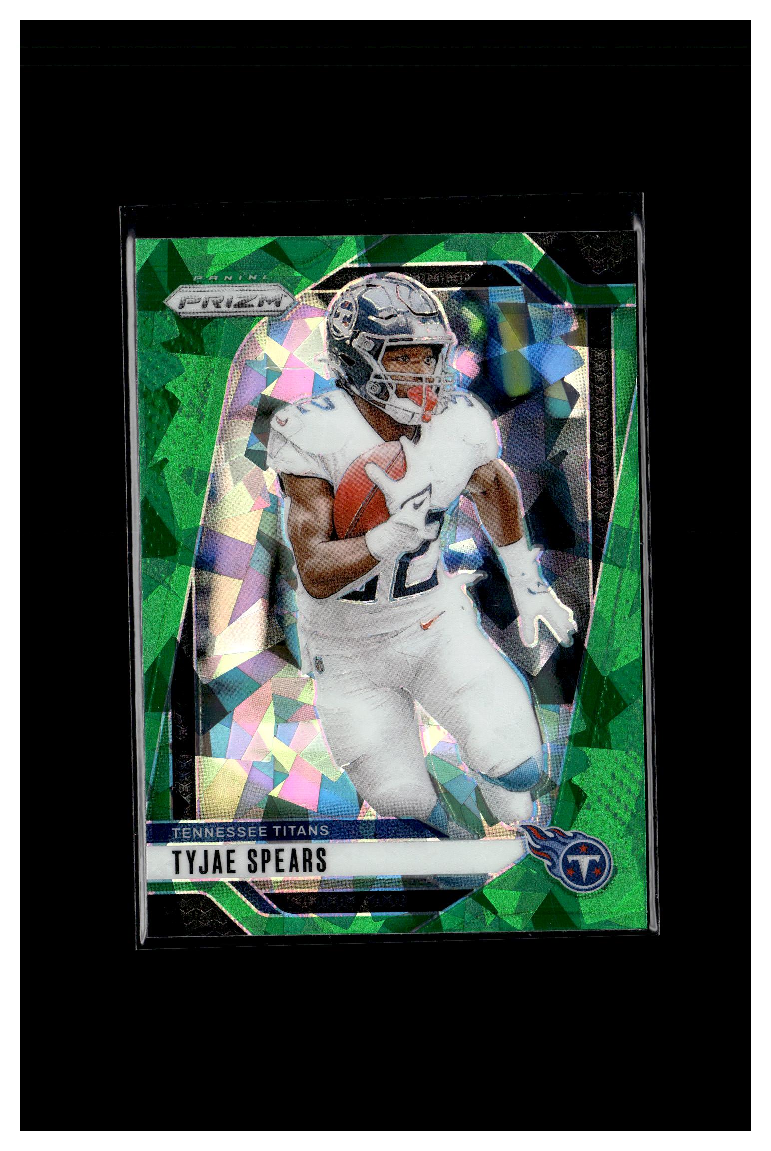 2024 Panini Prizm #278 Tyjae Spears Green Ice