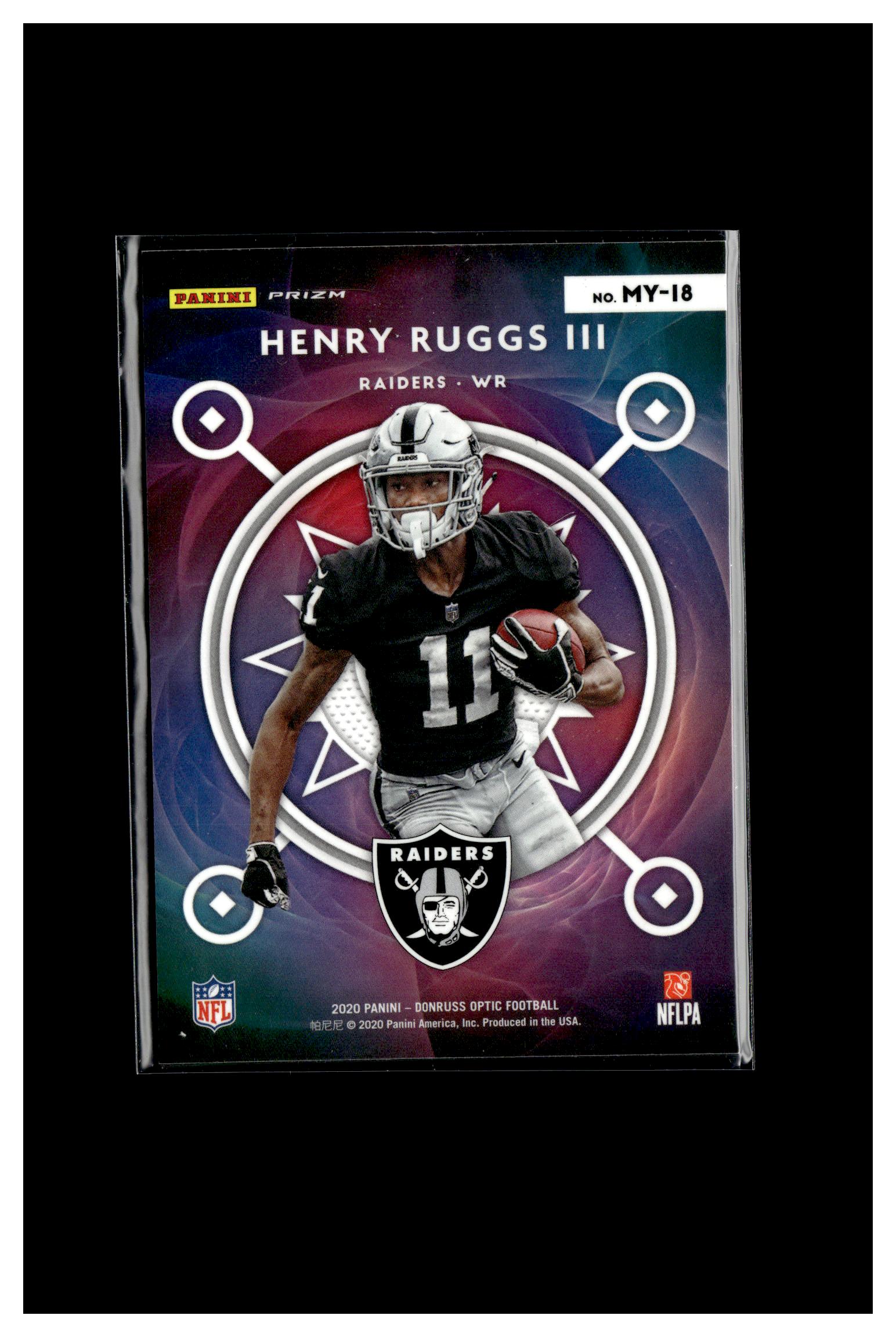 2020 Donruss Optic #MY-18 Henry Ruggs III Mythical