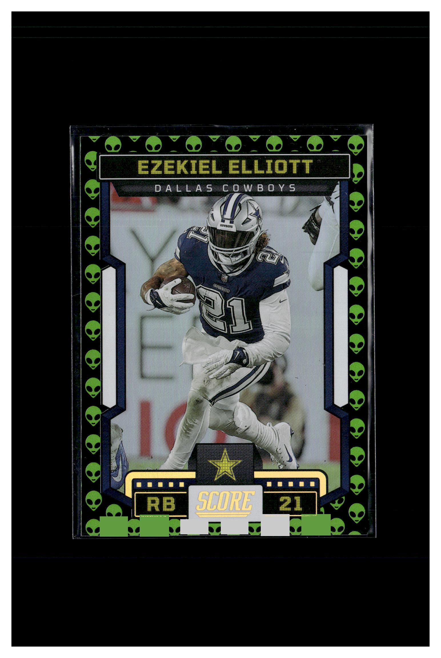 2023 Score #227 Ezekiel Elliott Extraterrestrial