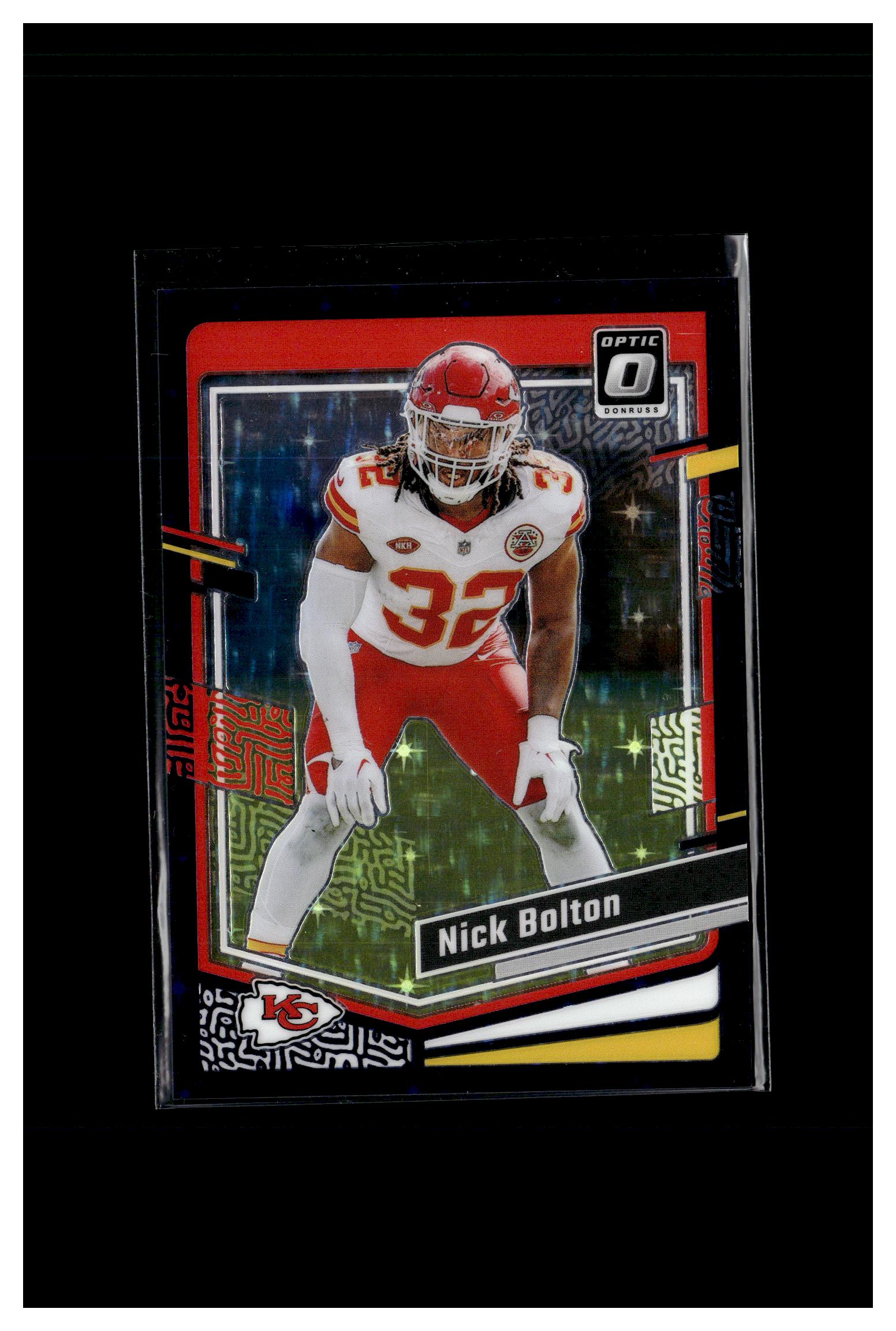 2023 Donruss Optic #92 Nick Bolton Purple Stars #/15