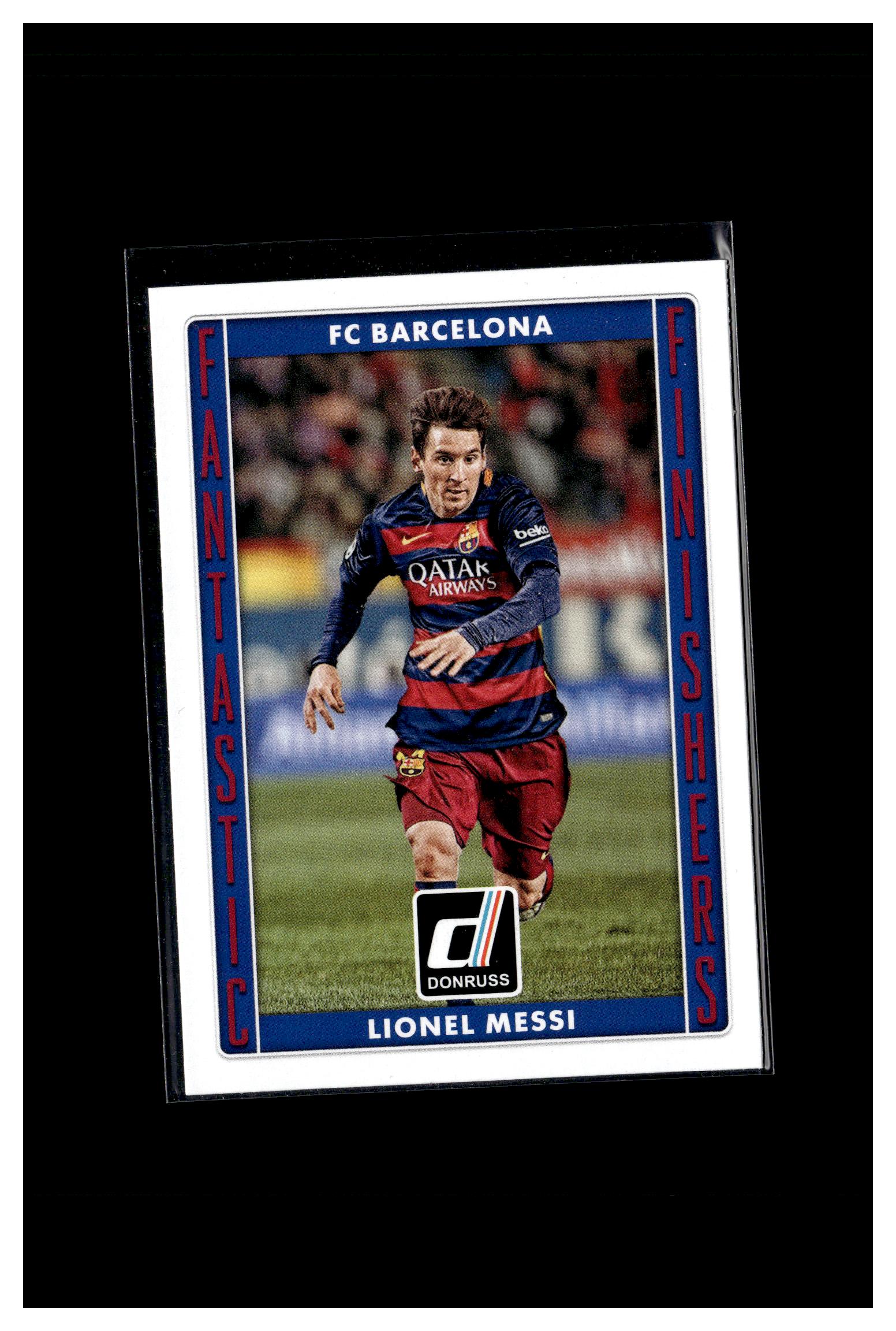 2015 Donruss #8 Lionel Messi Fantastic Finishers