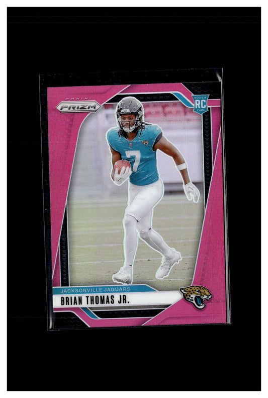 2024 Panini Prizm #314 Brian Thomas Jr. Pink