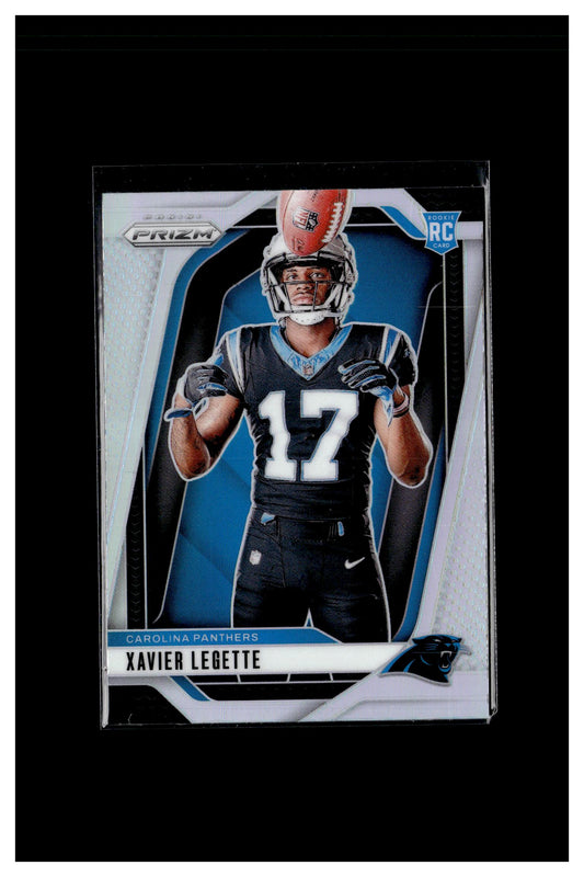 2024 Panini Prizm #41 Xavier Legette Rookie Variations Silver Prizm