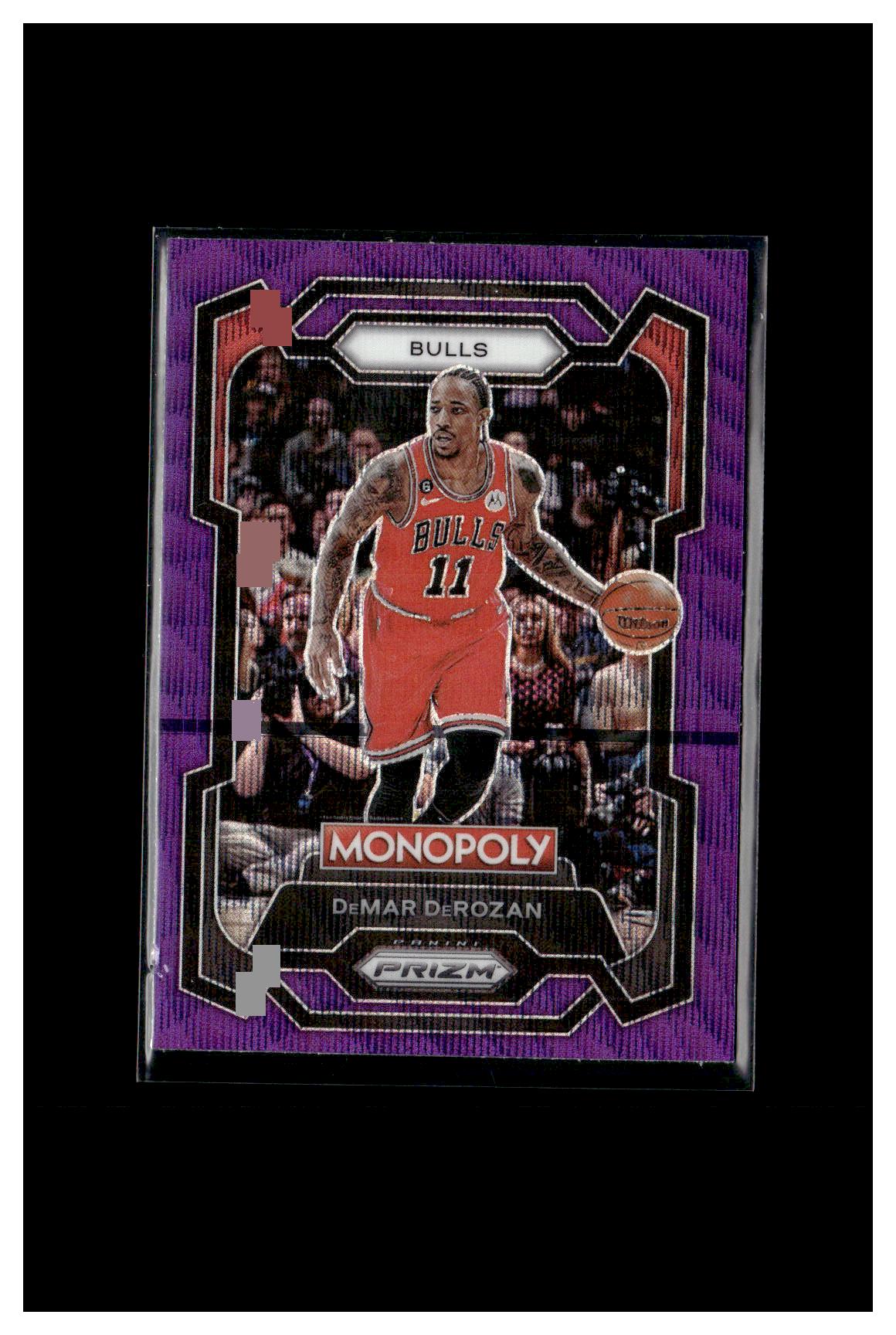 2023-24 Panini Prizm Monopoly #16 DeMar DeRozan Purple