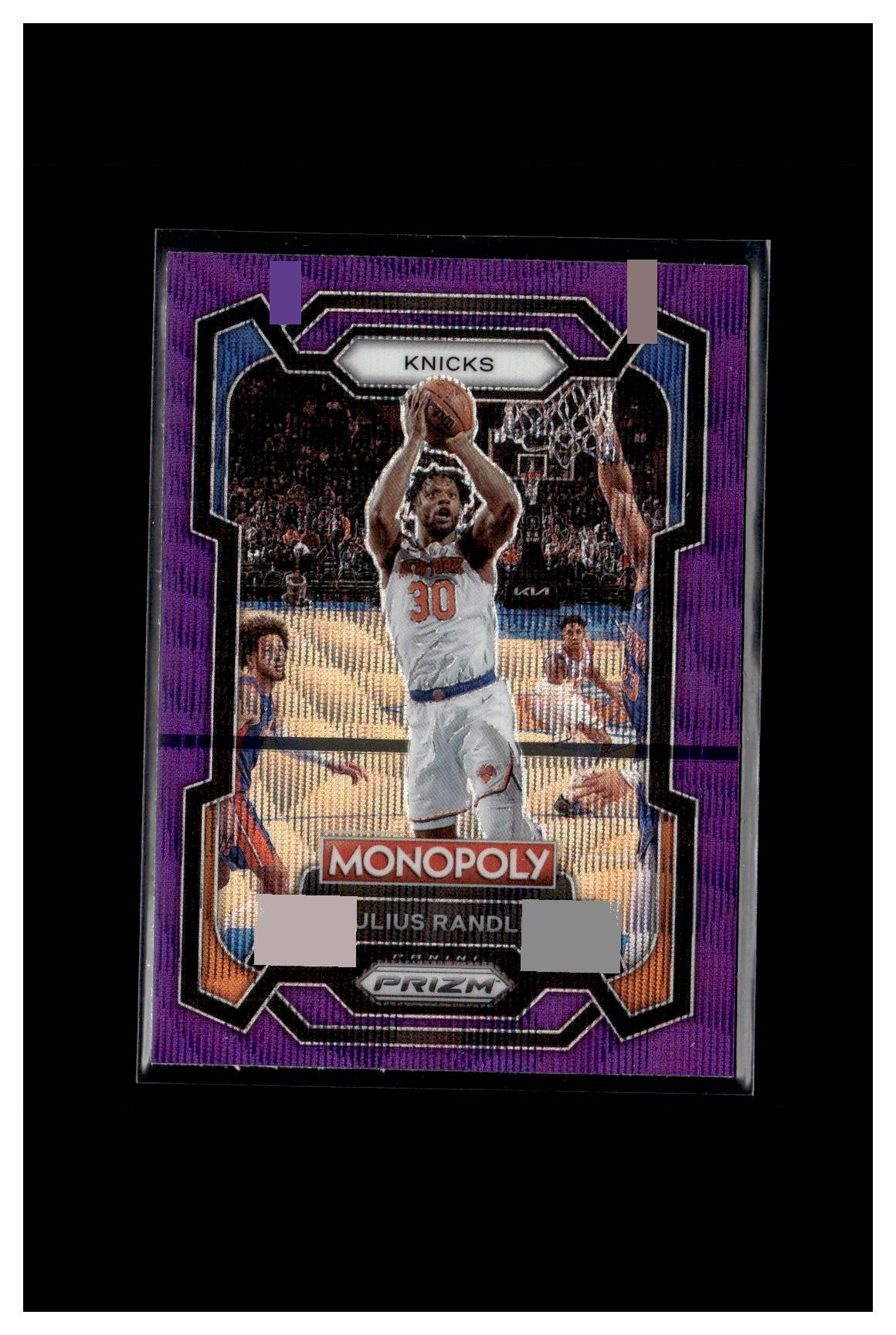 2023-24 Panini Prizm Monopoly #58 Julius Randle Purple