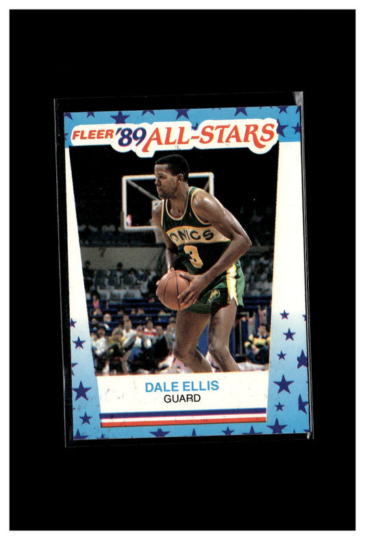 1989-90 Fleer #8 Dale Ellis Stickers 1