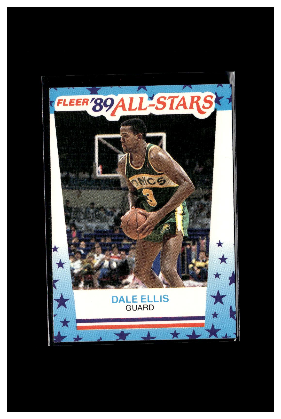 1989-90 Fleer #8 Dale Ellis Stickers 2