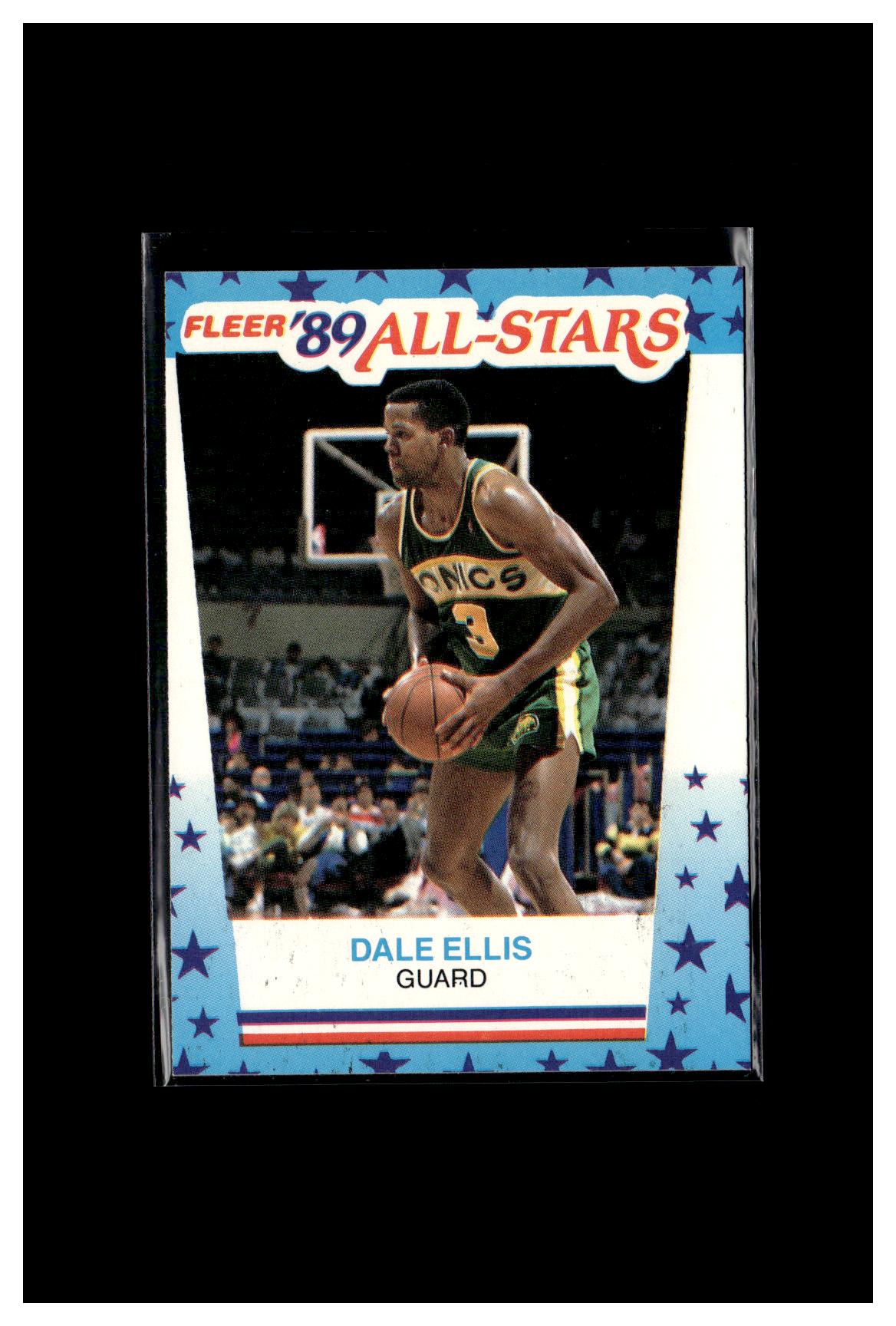 1989-90 Fleer #8 Dale Ellis Stickers 3