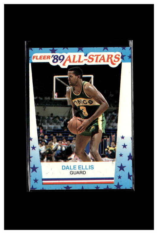 1989-90 Fleer #8 Dale Ellis Stickers 3