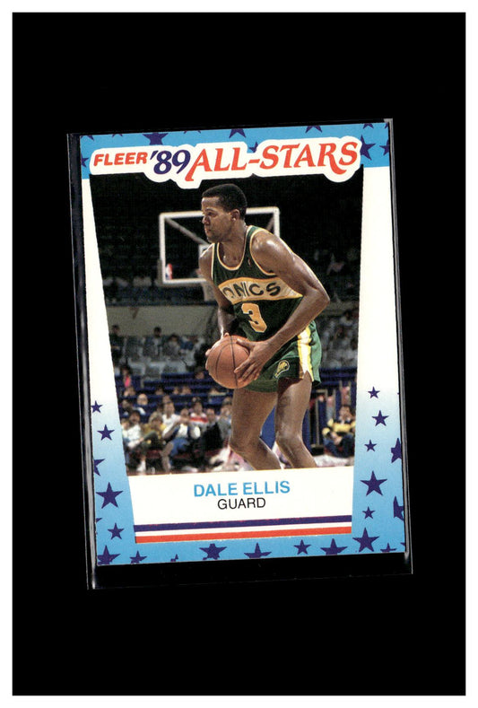 1989-90 Fleer #8 Dale Ellis Stickers 5
