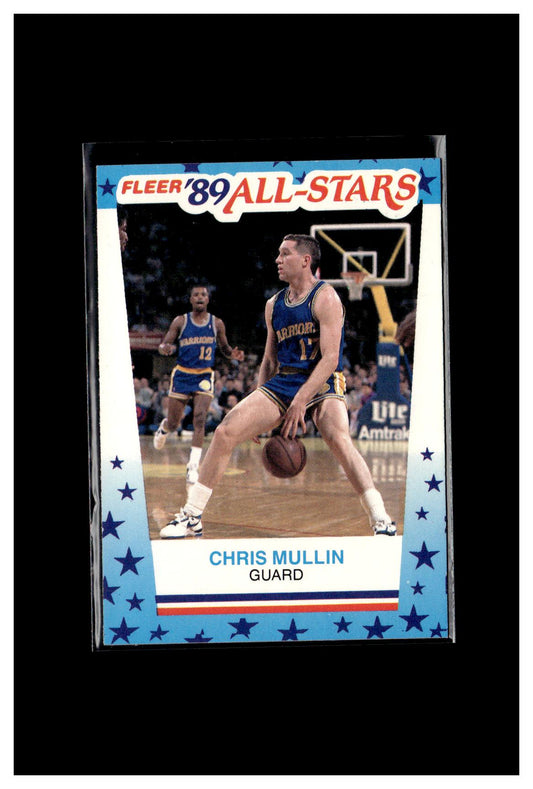 1989-90 Fleer #9 Chris Mullin Stickers 1