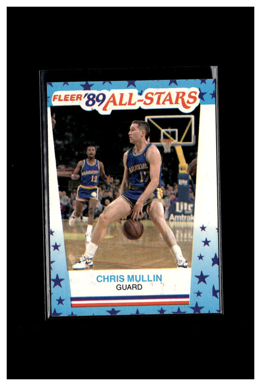 1989-90 Fleer #9 Chris Mullin Stickers 2