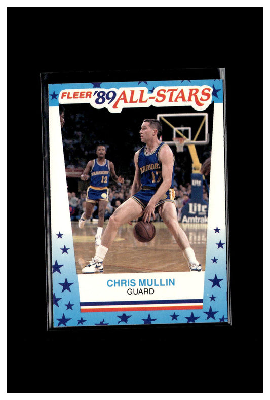 1989-90 Fleer #9 Chris Mullin Stickers 4